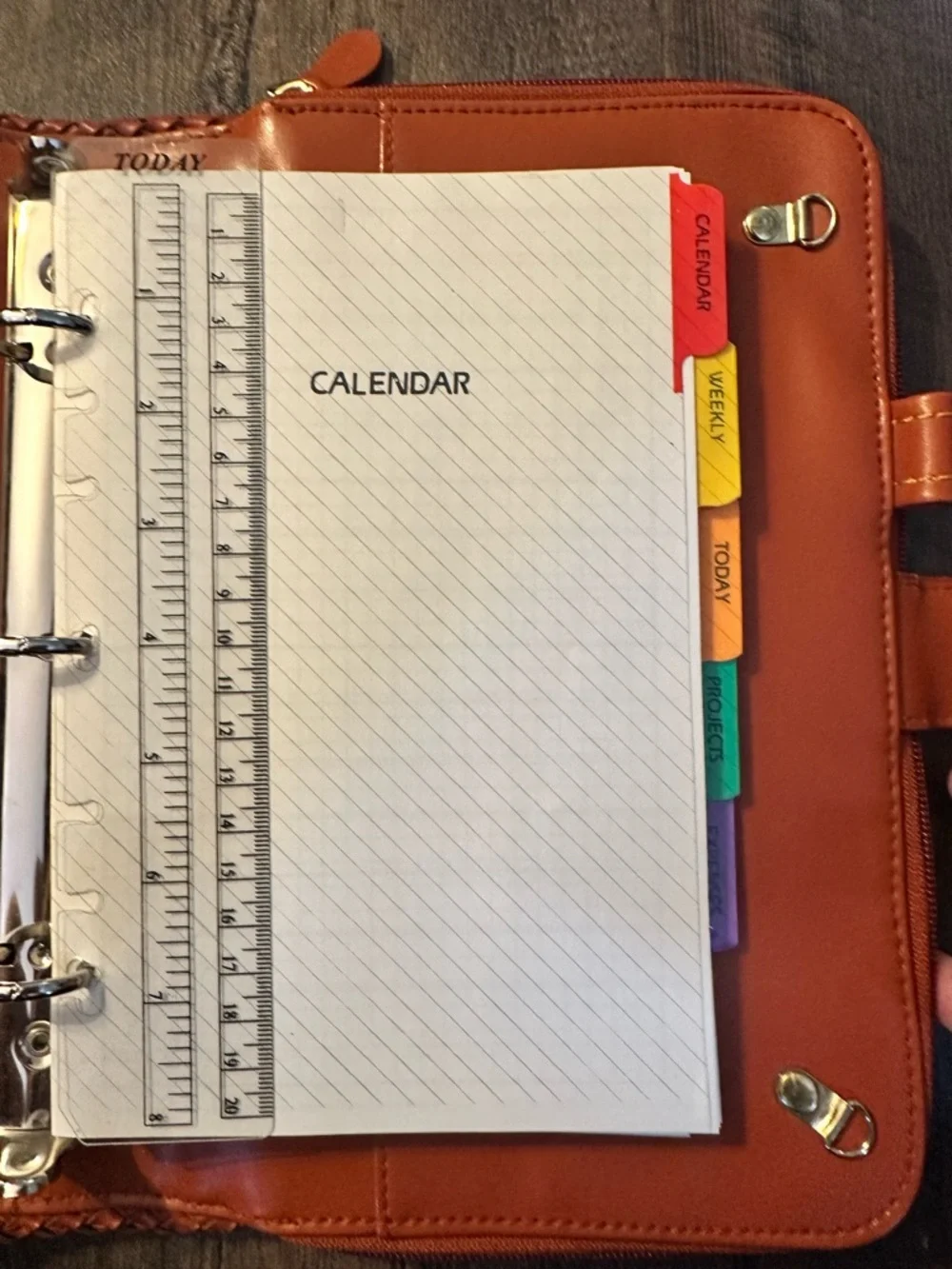 EUC Dooney & Bourke Navy Pebbled Leather Zip Wallet and Planner with Inserts